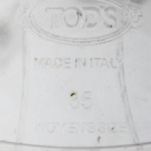 Tods Clear Jelly Tassel Thong Flat Sandals 35 5 - Picture 4 of 6